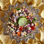 Wild Violet Sweet Corn Salsa