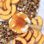 Easy Peach Jam Cream Cheese & Cracker Appetizer