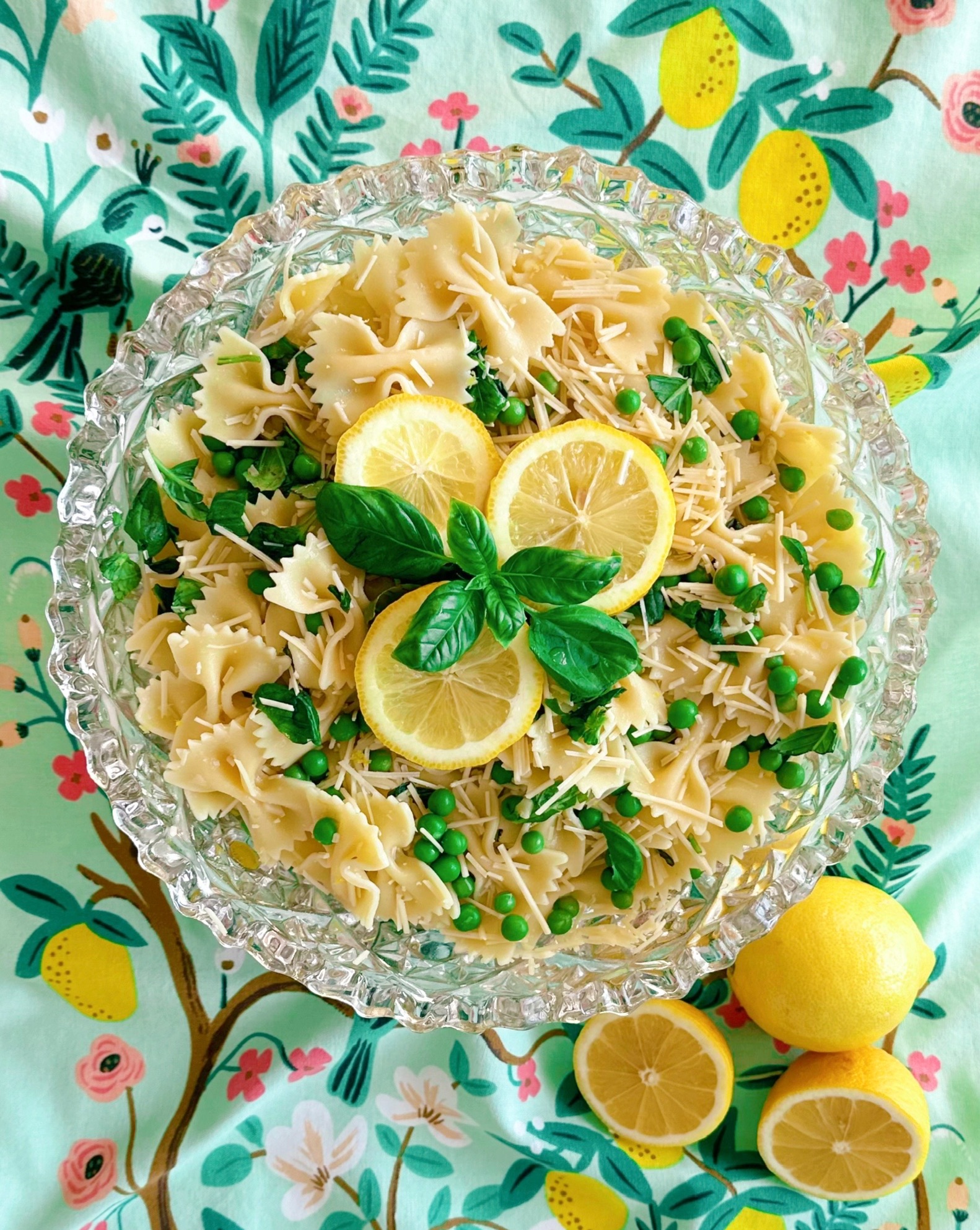 Lemon Basil Pasta Salad